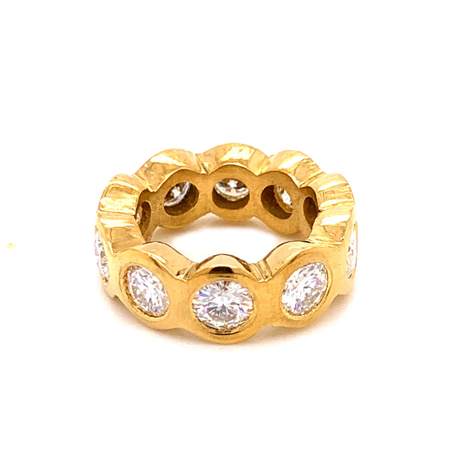 22kt Gold and Diamond Eternity Ring