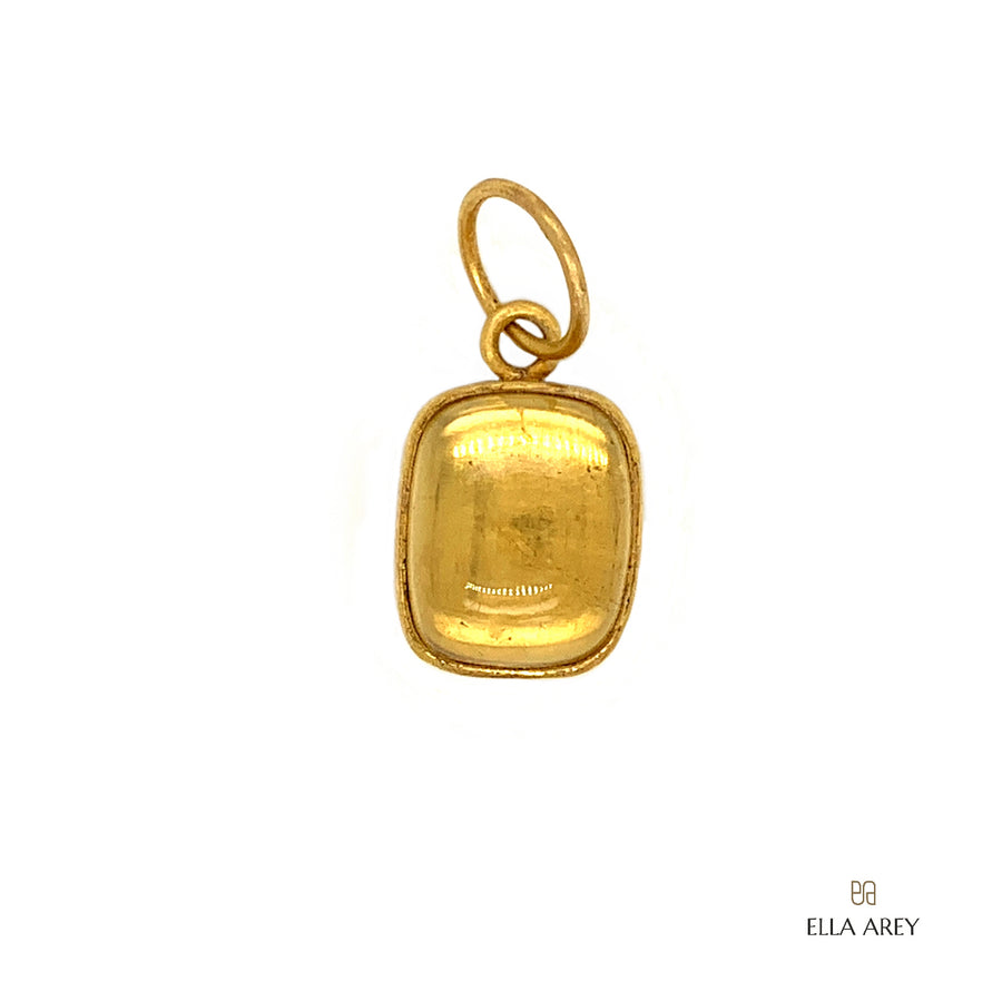 Yaya Yellow Aquamarine Pendant - Ella Arey 